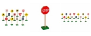 Guidecraft, Inc Guidecraft Block Play Traffic Signs